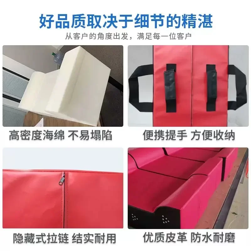 Vendita diretta in fabbrica Tappetino protettivo per puleggia curva con profilo da calcio Rugby