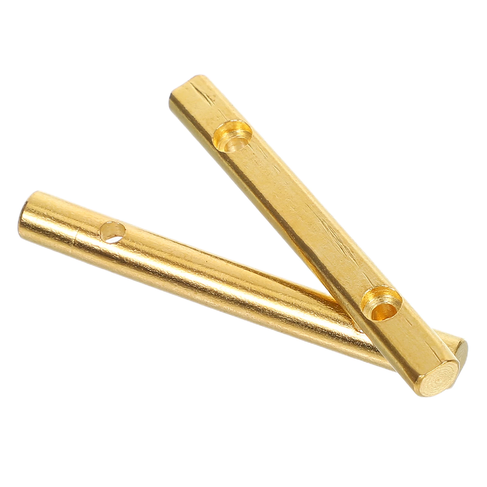 

2 Pcs Electric Guitar Accessories Gifts Tone Bar String Buckle Tremolo Spring Pickup Bars Cranks Metal