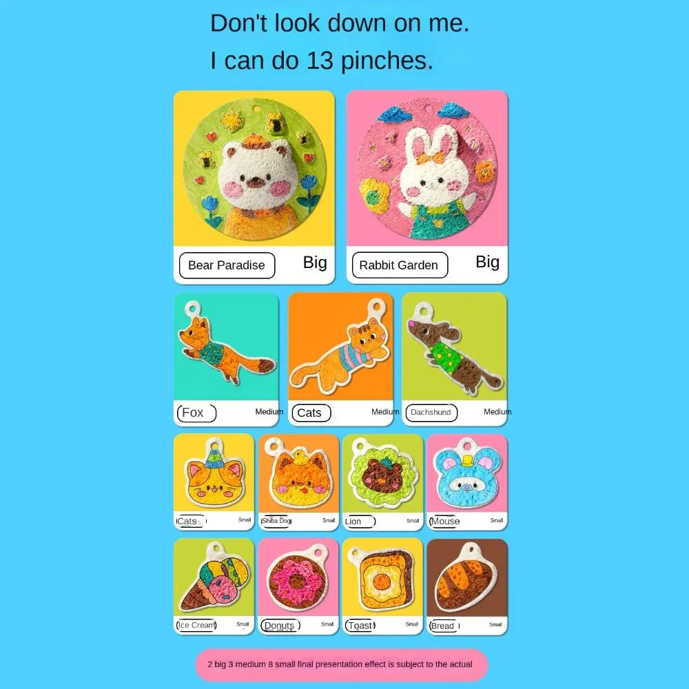 イーゼル付きDIYパフィーペイントキット、スポンジテクスチャパフィーエフェクトドローイングペンキット、クリエイティブデザインカラフルペンテクスチャペイントおもちゃ