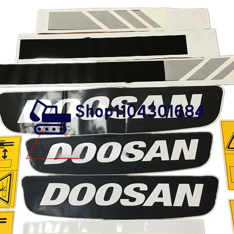 Excavator Doosan DX60 75 80 150 260 300 350 380 Whole Car Sticker