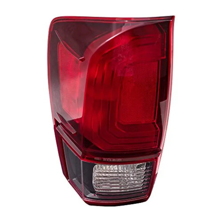 

Tail Light for 2016-2023 Tacoma SR/SR5 Red Bezel-Smoked Back-Up Light 18-19 TRD 8156004181 Left TO2800203