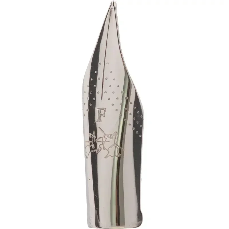 

New New Pfizer Nuun LOOM Fountain Pen Nibs EF F M Silver Tip Office Writing Ink Pen Nib Student Student Business Stationery