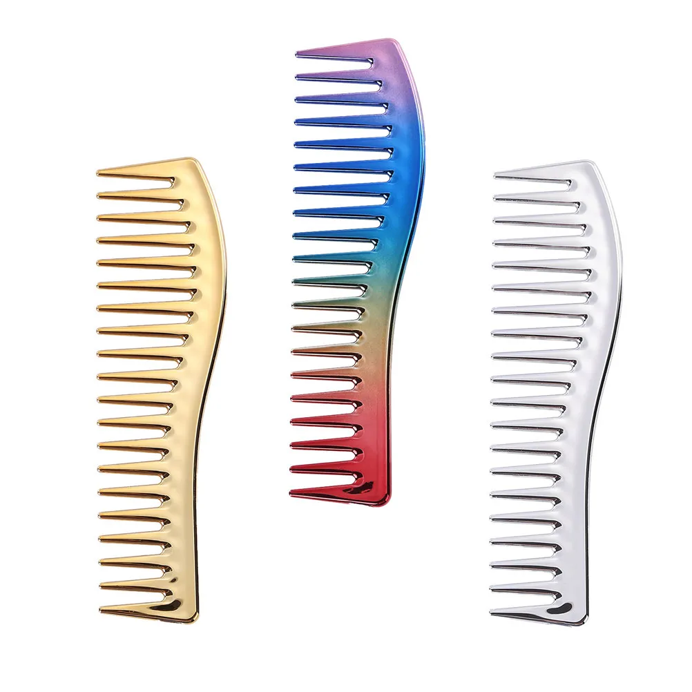 3Pcs Male Hairdressing Comb Standard Spaced Teeth Hair Cutting Comb for Salon Barber Cosmetology Oil Wax Conditioner Use Hair
