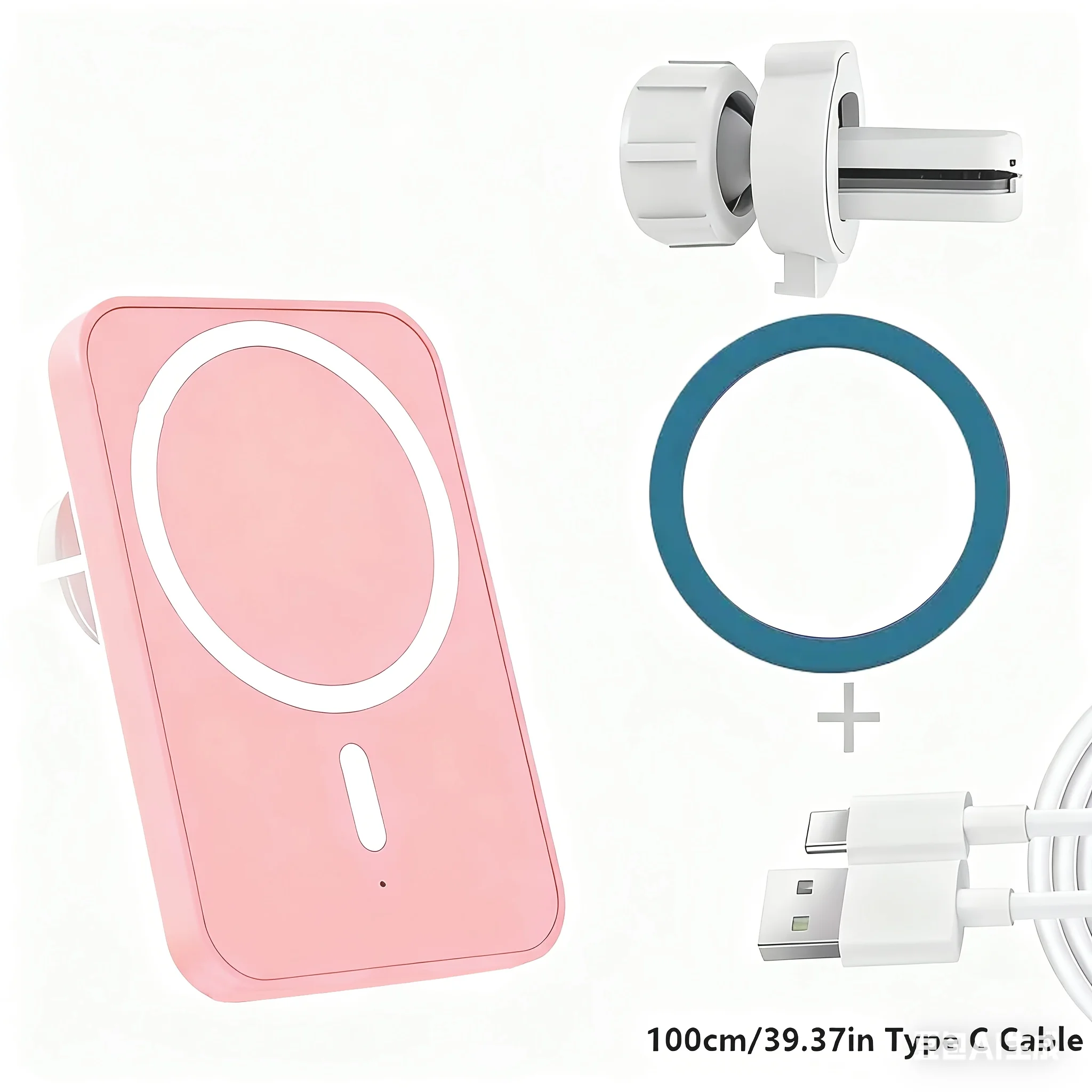 

15W Fast Car Wireless Charger Stand Compatible with iPhone1716 15/14/13/12 pro Max Mini - Magnetic Macsafe Air Vent Phone Holder