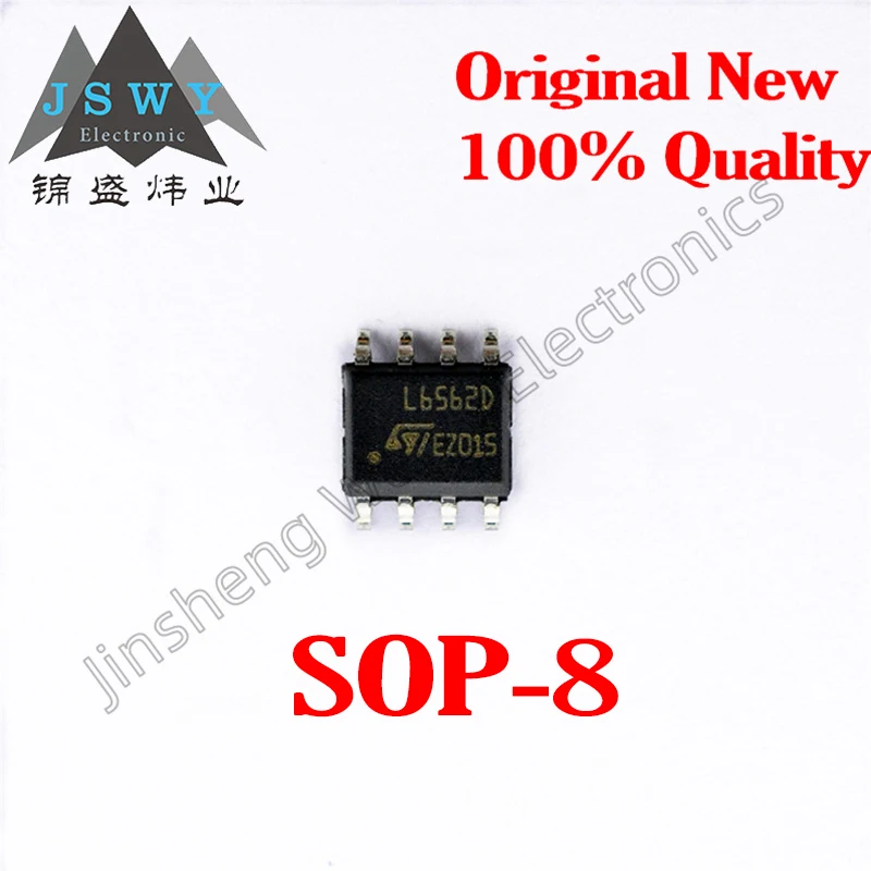 

(5-30 pcs) L6562D SOP-8 Original 100% Power Factor Correction IC In Stock Ships Fast!