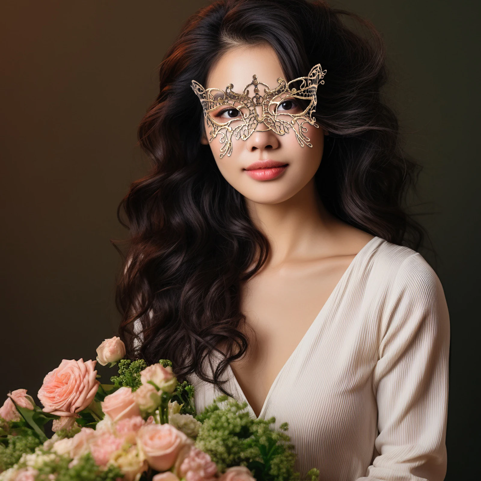 

Butterfly Eye Mask Masquerade Masks for Women Men Lace Half Face Design Comfortable Material Adult Masks Gras Decorations
