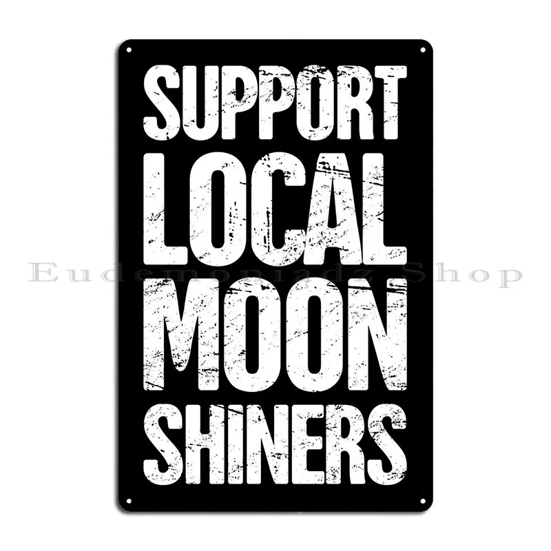 Moonshine Distillery Southern Moonshiner Metal Sign Funny Pub Home Create Cinema Tin Sign Poster