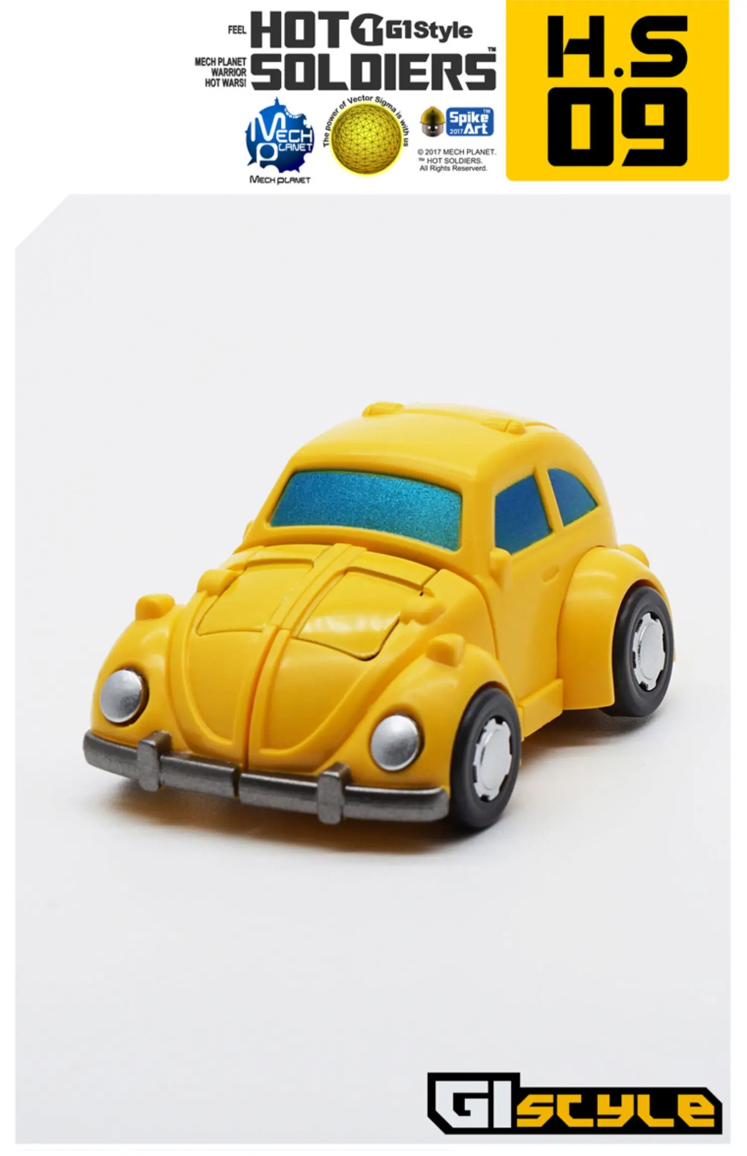MFT Yellow Bee HS09 HS-09 Transformation Mini Pocket War Series Anime G1 Action Figure Model Kids Collection Deformed Toys Gifts