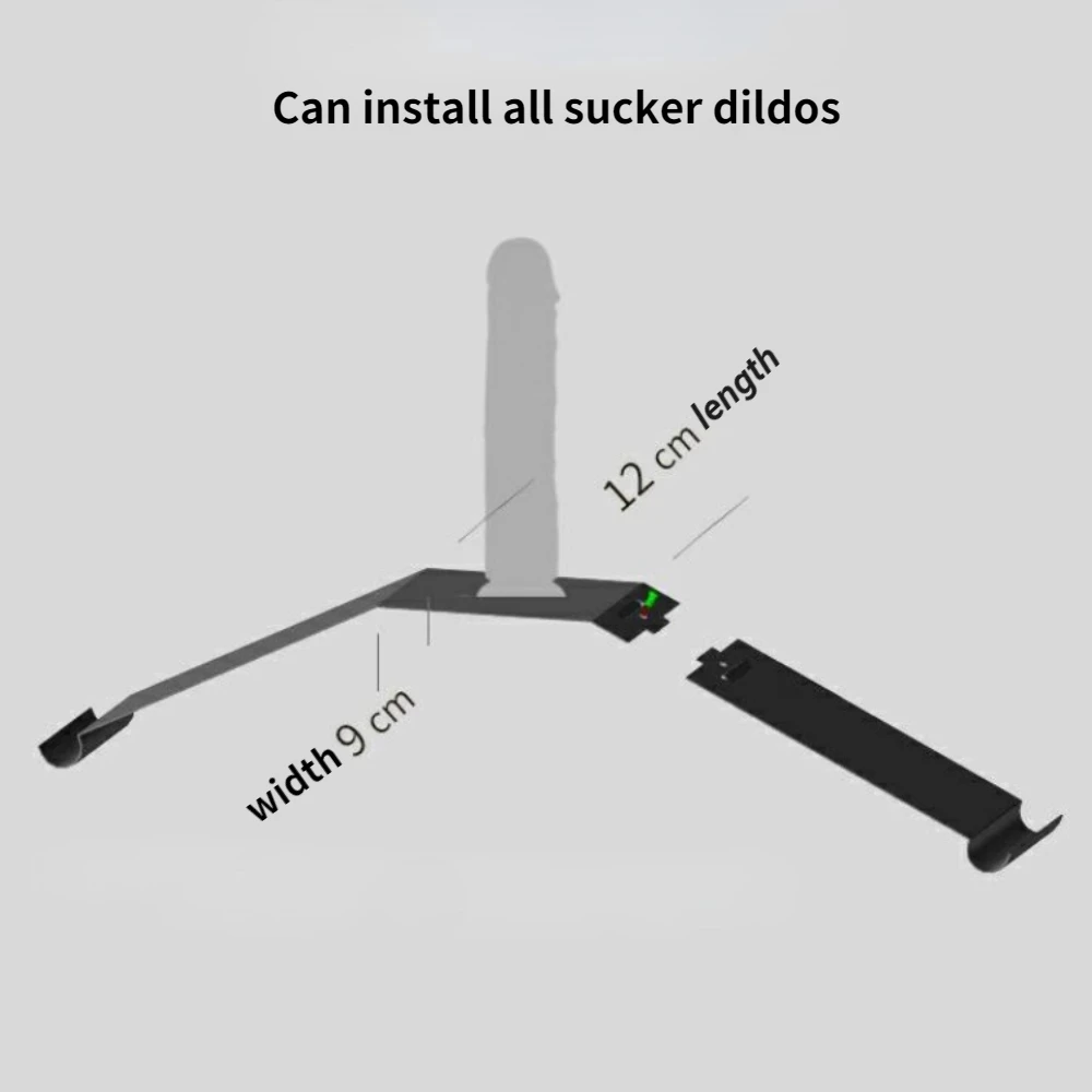 Upgrade Sex Chair Dildo Bracket Erotic Accessories Realistic Penis Holder Metal Frame Sex Furniture Masturbation Toys For Women