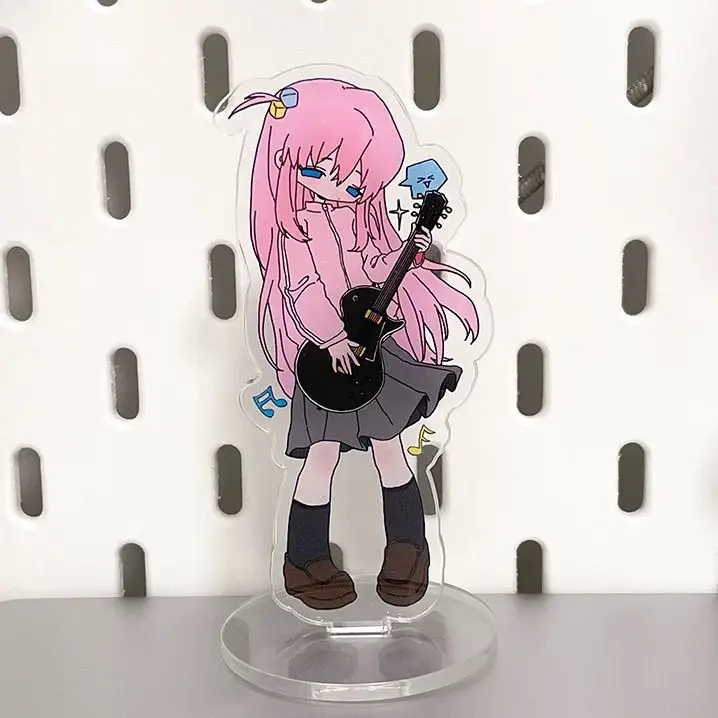 BOCCHI THE ROCK! Anime Gotoh Hitori Acrylic Desktop Stand Model Figure Standing Decor Collect Cosplay Gift