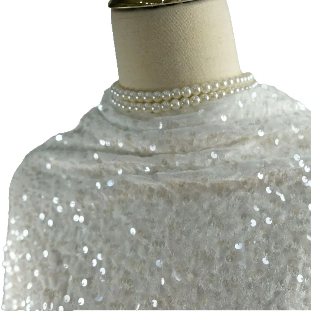 

5 мм переливающаяся фланелевая ткань с вышивкой блестками, 3D висячие бусины с блестками для сумок, обуви, в наличии