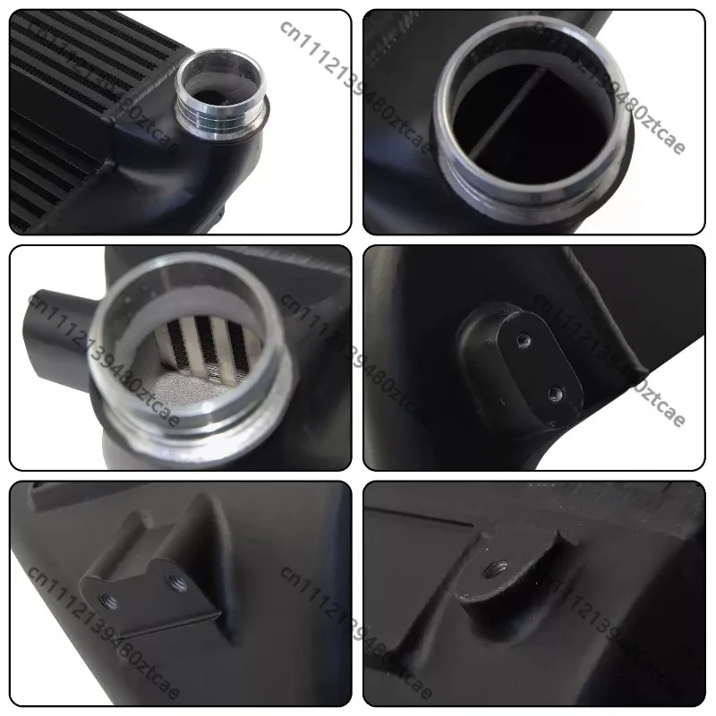 Automotive Larger‑Size Turbo Intercooler Cooling Radiator, Modified Turbo Charger Heat Exchanger, Vehicle Aftermarket Cooling