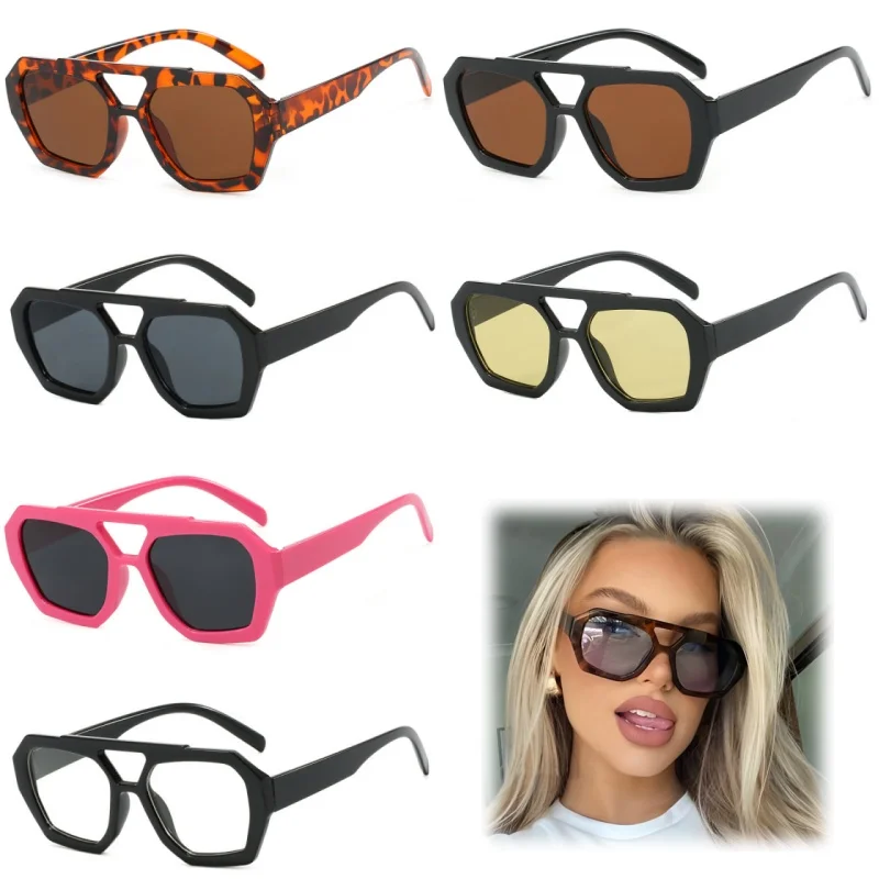 

Women's Oversized Frame Sunglasses Men's New Fashion Gradient Glasses High-end Luxury Brand Sunglasses Men's Sunglasses