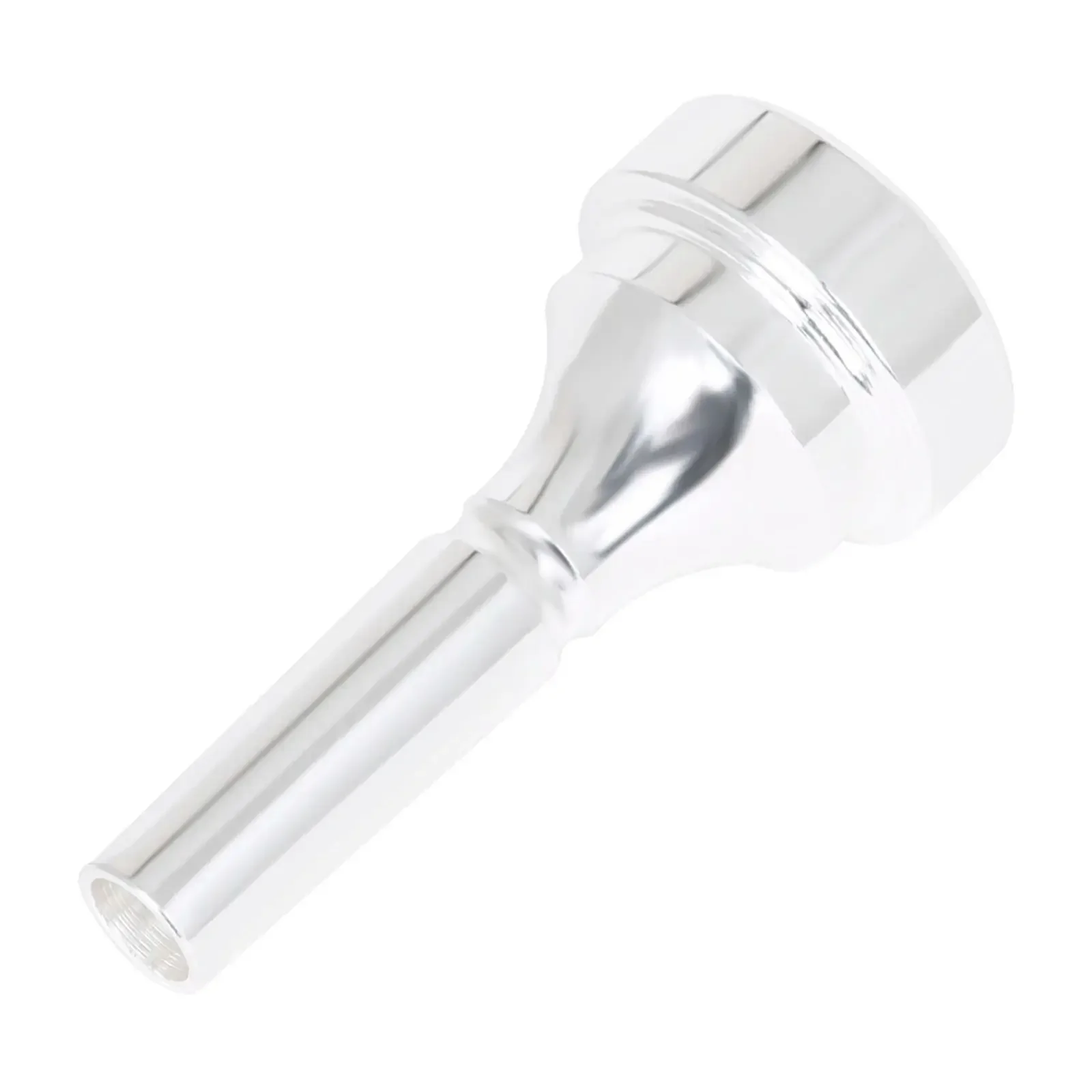 

Cornet Mouthpiece 4B Brass Cornet Horn Mouthpiece Silver Plated Professional Brass Instrument Trumpet Accessories Parts