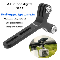 Integrated handlebar extension,aerodynamic handlebar,bicycle light hanging bracket,bottom-mounted GoPro camera interface