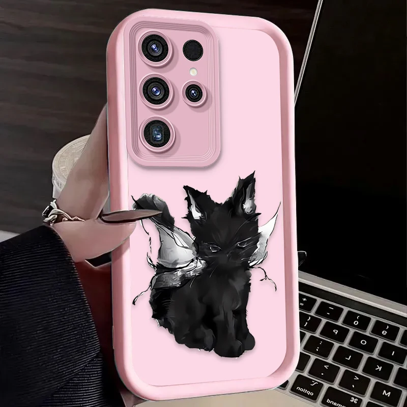 حافظة لهاتف سامسونج جالاكسي S24 S25 S23 Ultra S22 S21 Plus FE A36 A56 A26 A16 A06 A15 A25 A35 A55 5G غطاء مقاوم للصدمات #5