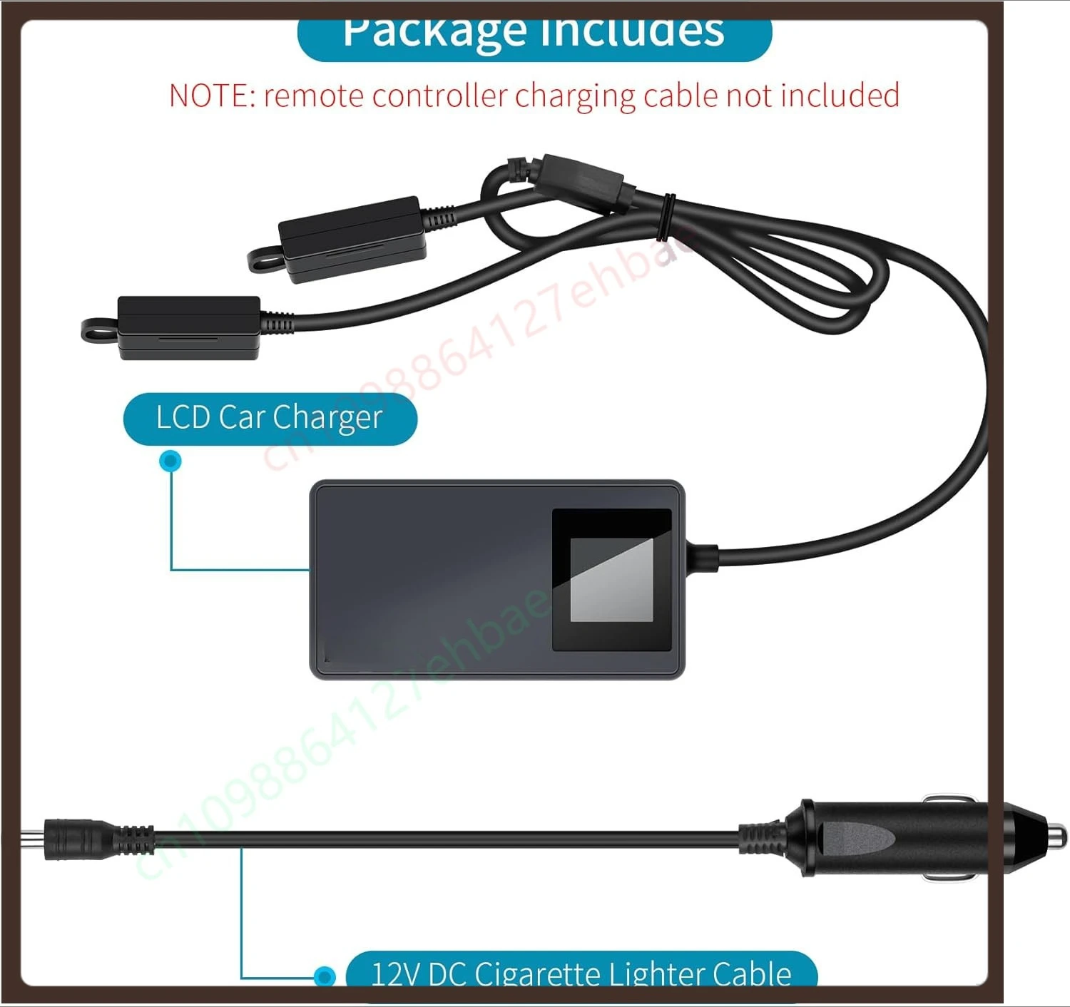 

Зарядное устройство для аккумуляторов DJI Air 3S, Air 3 (дрон), 12В, быстрая зарядка, концентратор