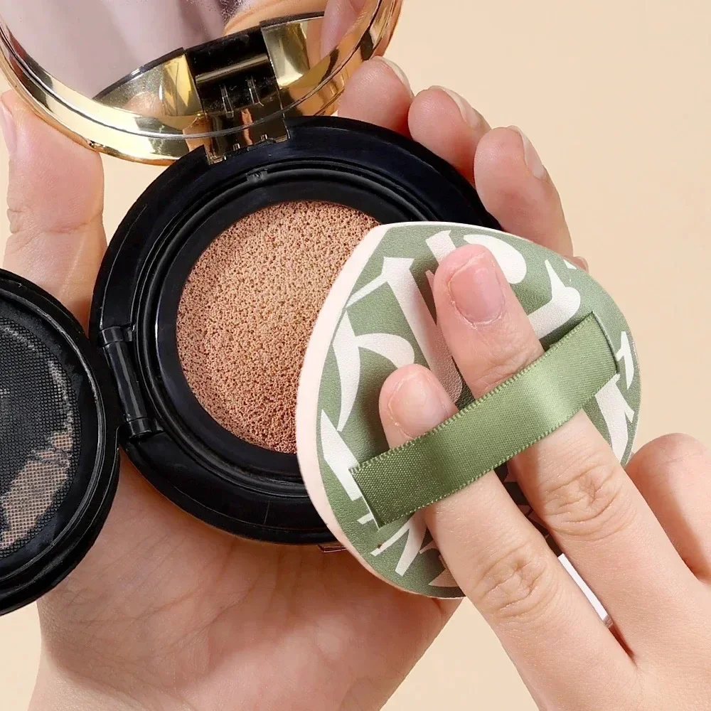 Esponjas de maquillaje suaves y súper gruesas, esponja grande de algodón y terciopelo para polvo, base líquida, herramientas cosméticas, uso en seco y húmedo, 1-10 Uds.