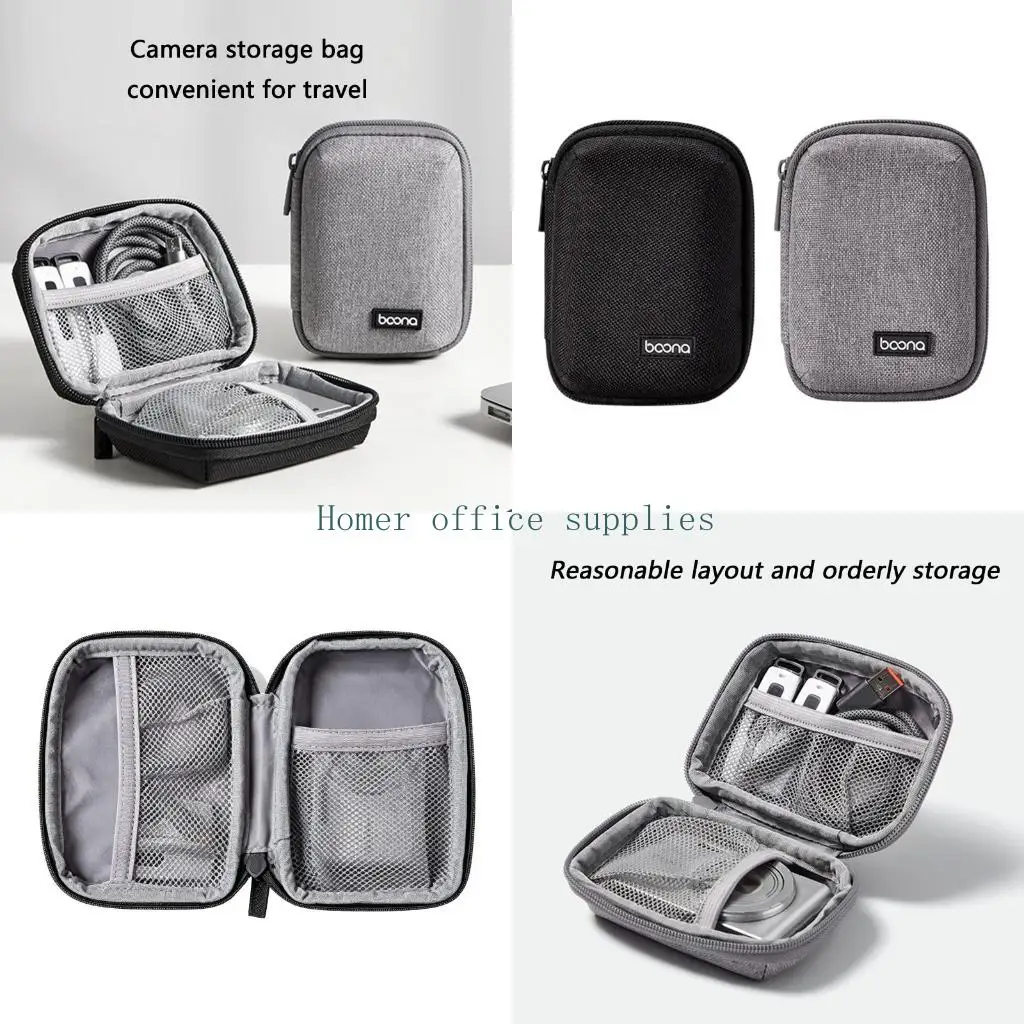 K43B Waterproof Digital Camera Organizers Carrying Case Holds 1 Device Essential Accessories In Separate Pockets