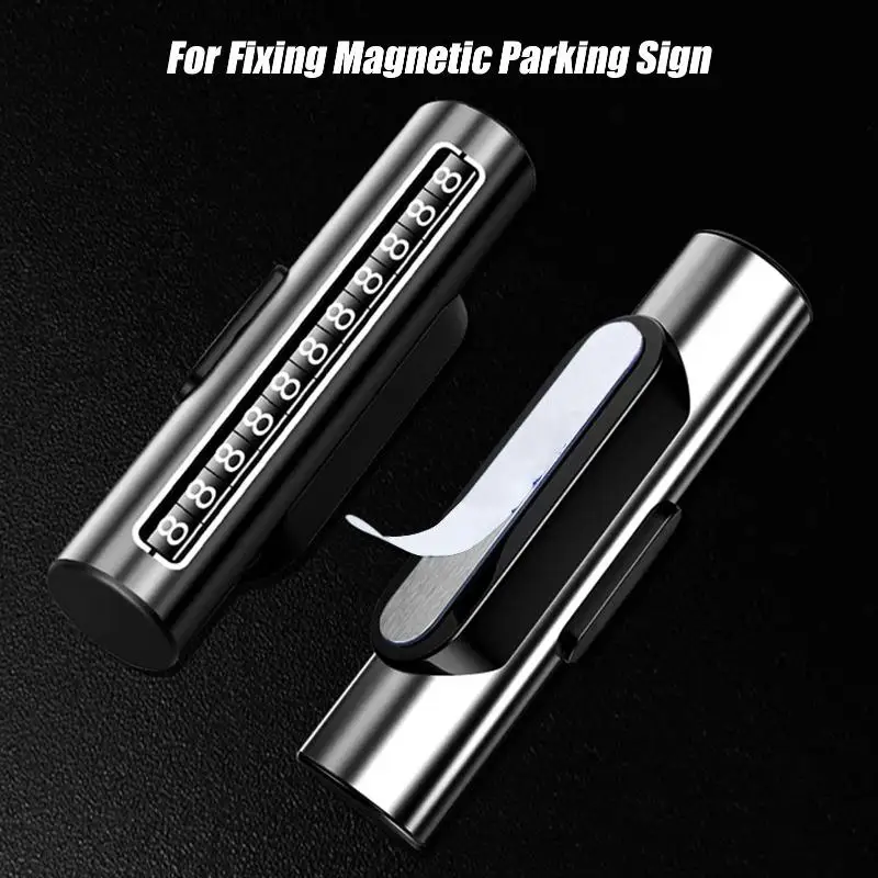New 10Pcs Self Adhesive Metal Strips Magnetic Plates Strong Sticky Sheets For Car Parking Number Sign Phone Magnetic Mount - view 6