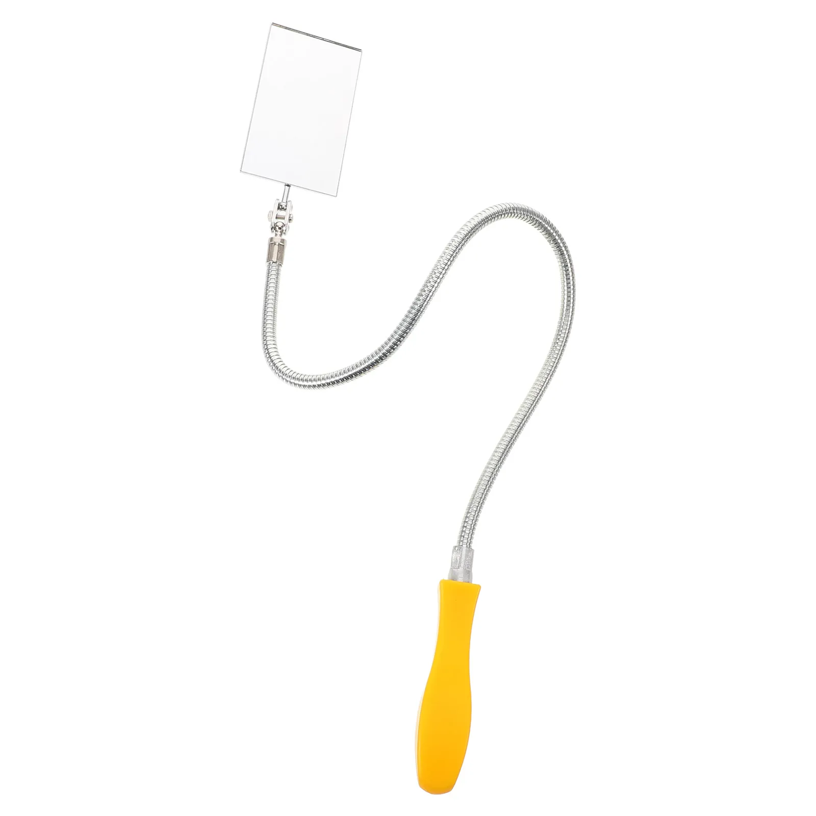 

Chassis Inspection Mirror 360 Degree Foldable Telescoping Long H Stainless Steel Reflective Surface Car Maintenance Tool