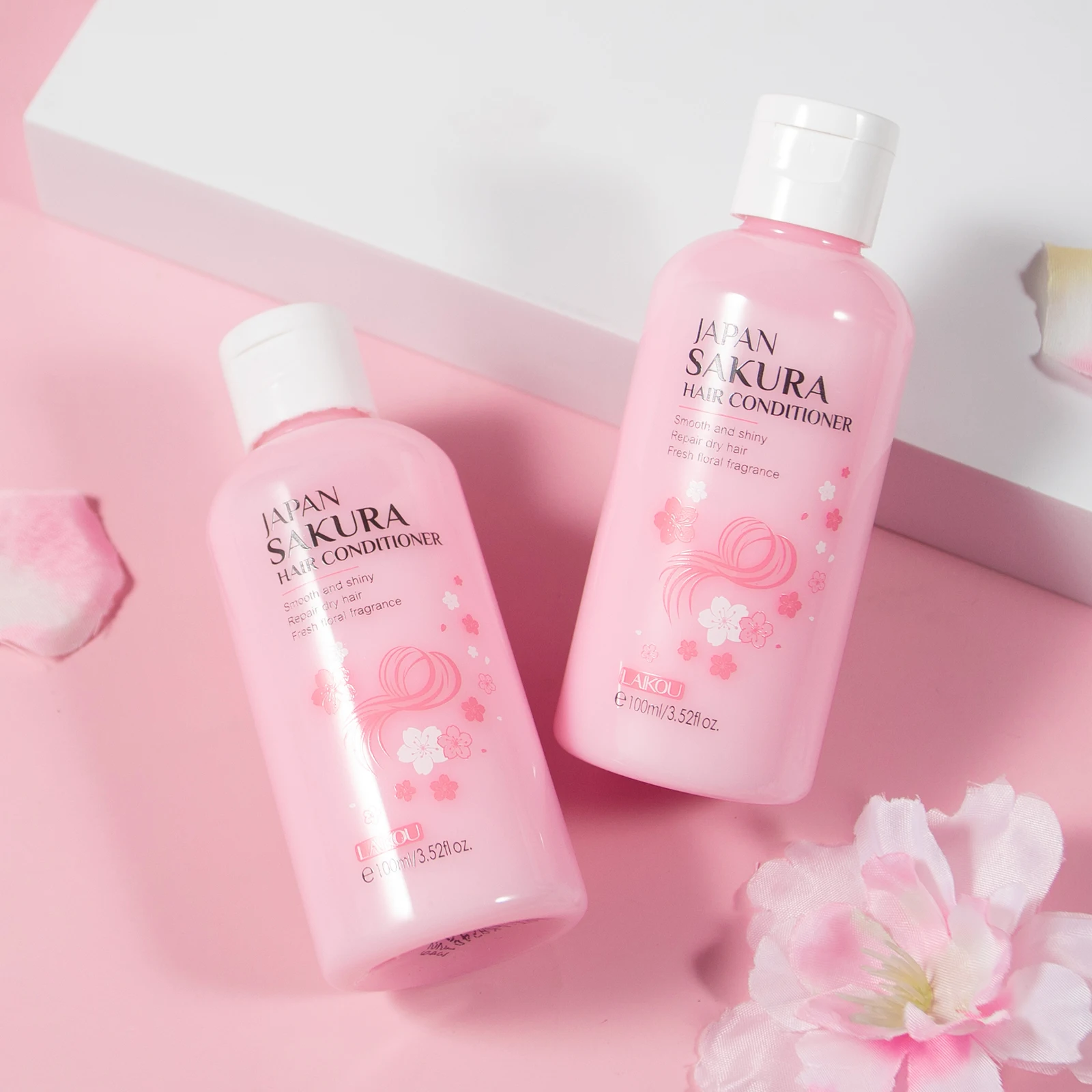 

LAIKOU Japan Sakura Кондиционер для волос Ремонт секущихся кончиков Гладкие сухие волосы для завивки окрашенных волос Уход за волосами