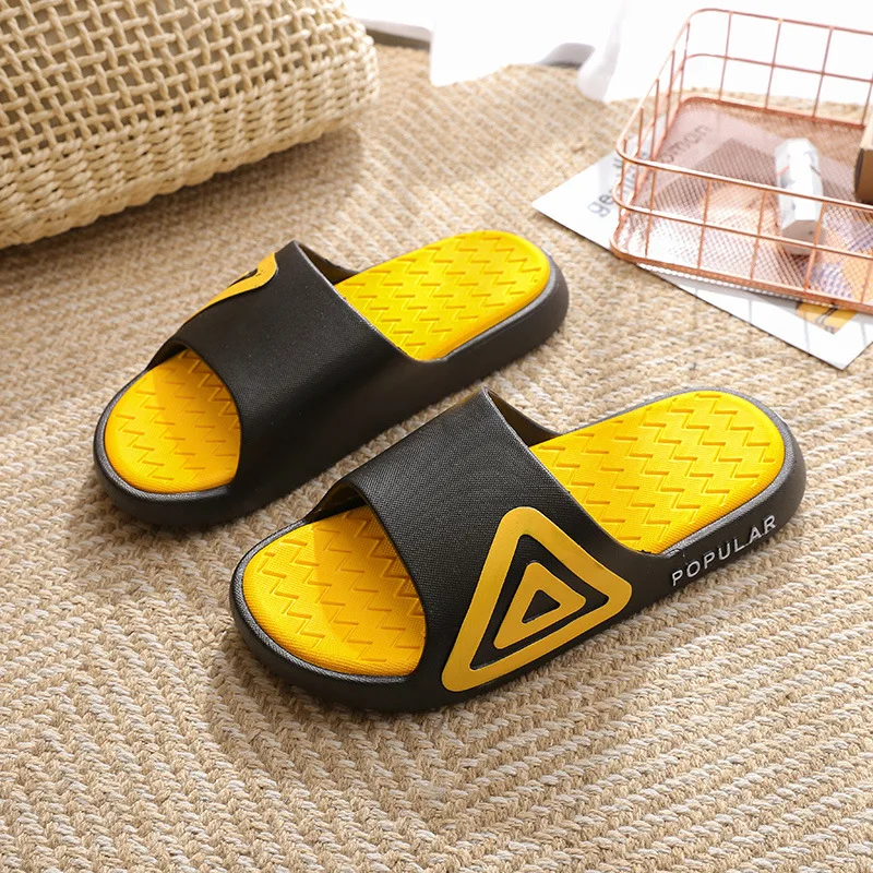 Summer Slippers For Men Women Eva Soft Bottom Slippers Indoor House Slides Flat Sandals Outdoor Beach Shoes