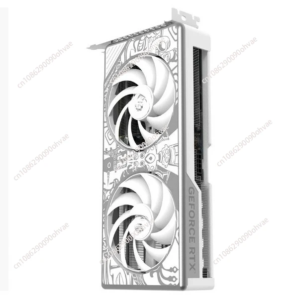 

Игровая видеокарта RTX5060 8G белого цвета для настольного компьютера