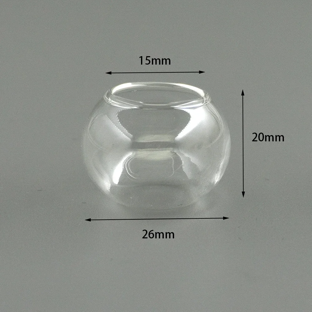 1/12 Dollhouse Miniature ปลาแก้ว Jar Fishbowl รุ่น Mini ถังปลาของเล่นสําหรับตุ๊กตาอุปกรณ์ตกแต่ง