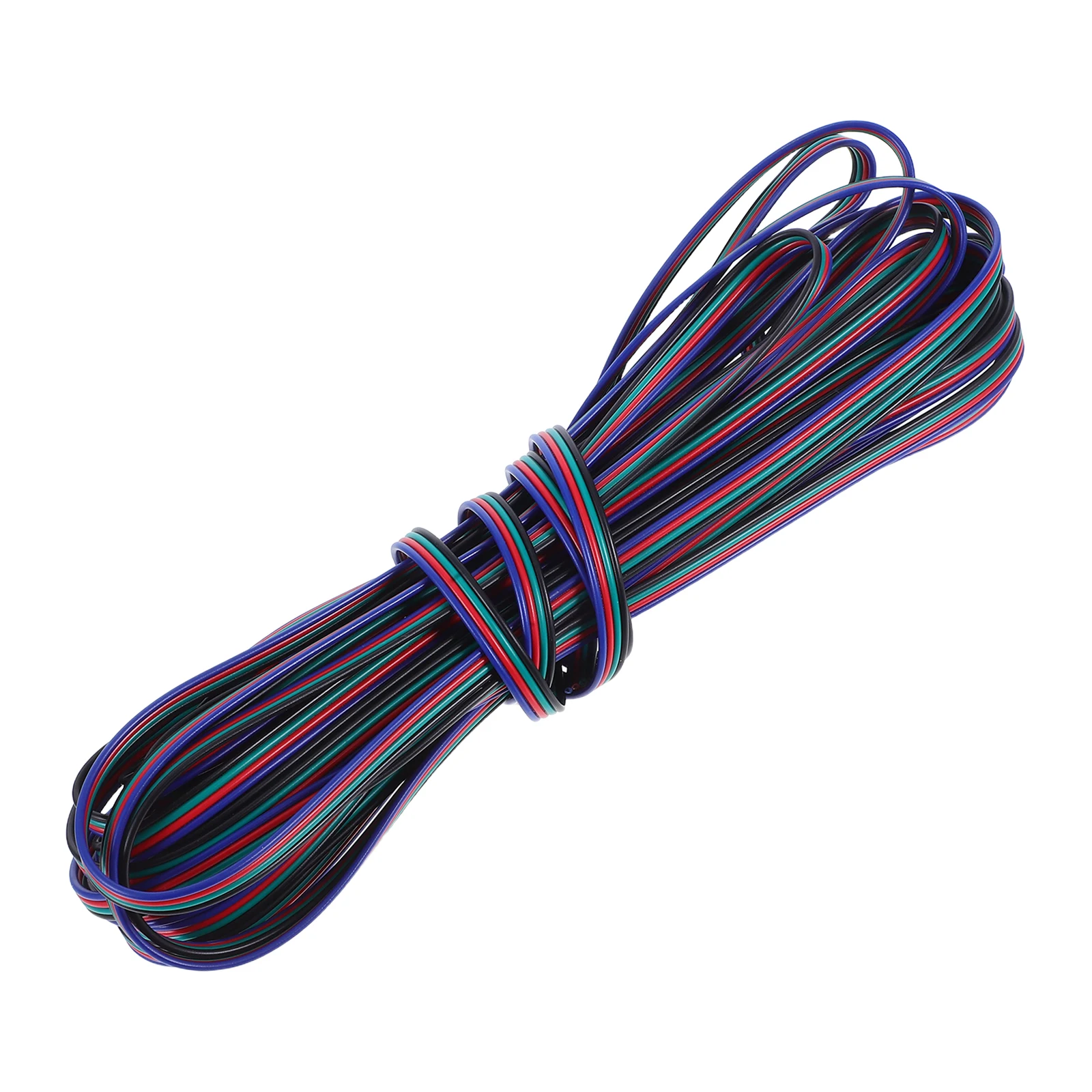 

Durable 10M 4-pin RGB Extension Cable Line for LED Strip RGB5050 /RGB3528 Light Lamp