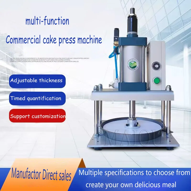 22cm/25cm/30cm pneumatyczne ciasto do pizzy maszyna do prasowania Tortilla pie naciśnij ekspres pita chleb maszyna dociskowa pizza baza roller mach
