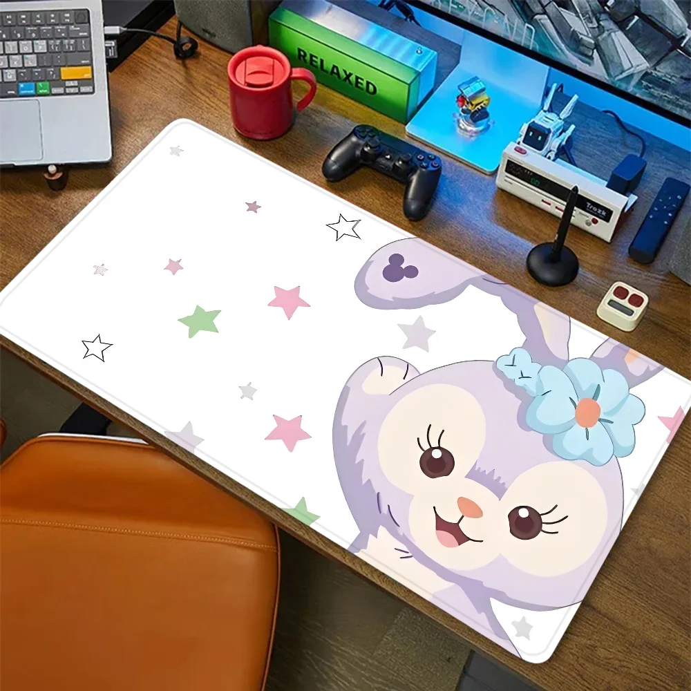 

Cute Rabbit S-StellaLou Mousepad Mousepad New Arrivals Large Gaming Mousepad L XL XXL Gamer Mouse Pad Size For Keyboards Mat