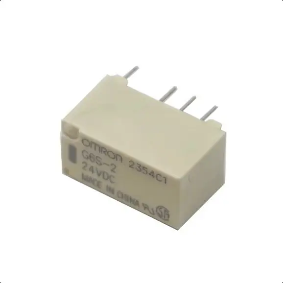 【5-1PCS】G6S-2 5VDC 12VDC 24VDC Signal Relay 8Pin DC 5V 12V 24V 2A Mini Signal Switch Relays