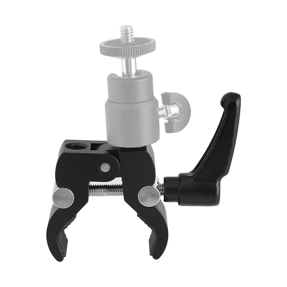 Súper abrazadera de Metal, abrazadera de brazo mágico, alicates de cangrejo, Clip para Monitor de cámara DSLR, luz LED, accesorios de fotografía para estudio fotográfico
