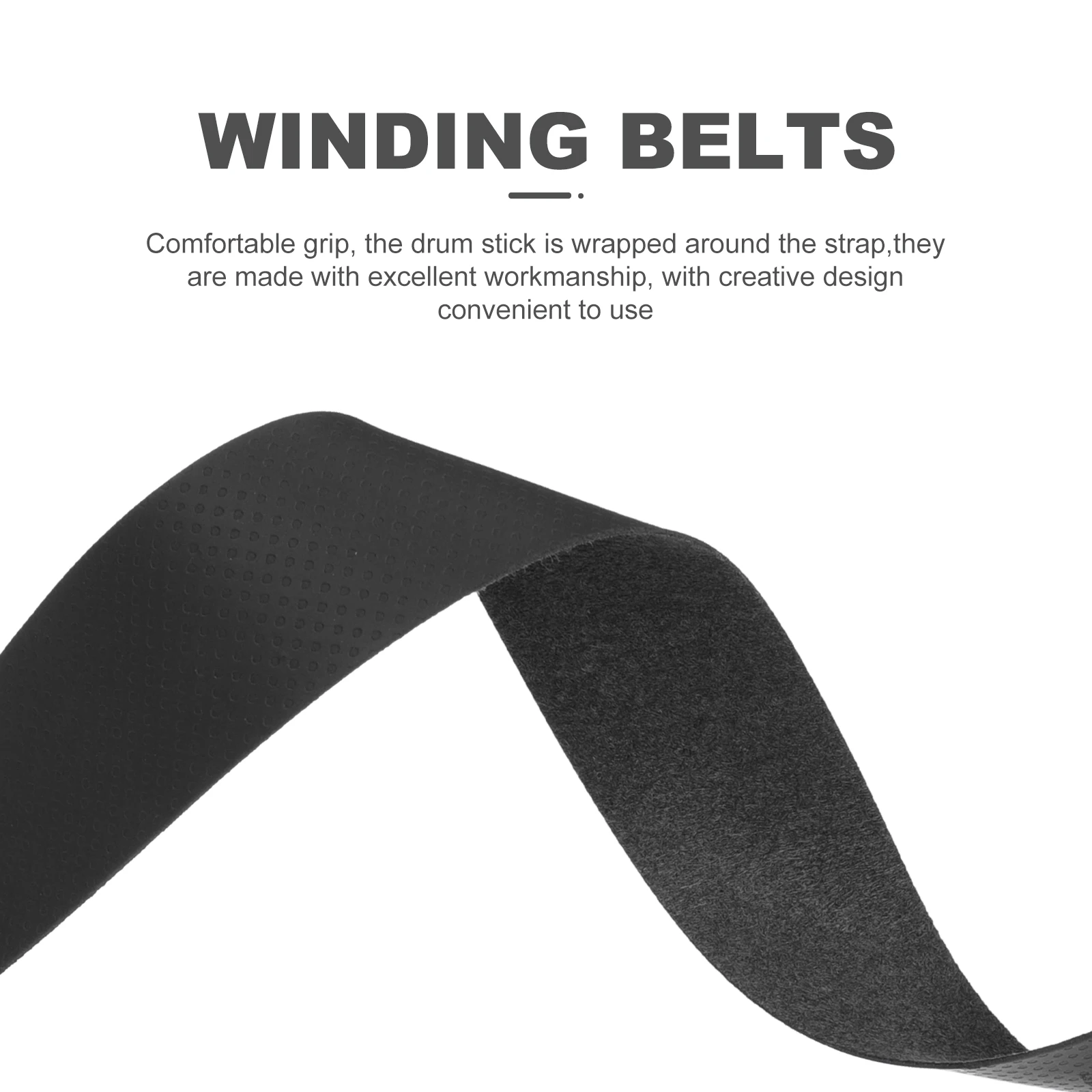 

2 Pcs Drumsticks Wrap Sweat-absorbent Tapes Wrapping Anti-slip Belt DIY Supplies Packing