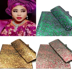 New Design 3D Sego Headtie Swiss Gele African Multi Sego Headtie 2pcs/Bag Sego Head Tie Wrapper Negerian Aso ebi Lady Headties