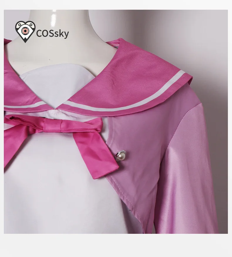 

Otori Emu Cosplay Project Sekai Colorful Stage Cosplay Costumes PJSK Emu Otori Dress Halloween Party Pink JK sailor suit new