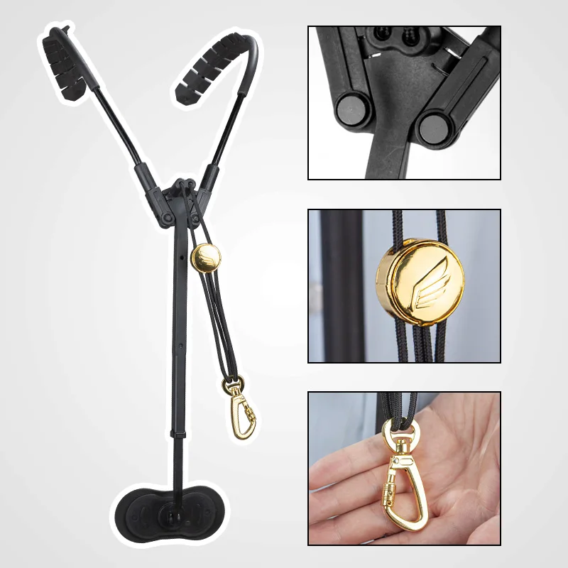 Eb-Flat ألتو تينور الساكسفون أداة مزدوجة حزام الكتف الرقبة حزام حامل أداة الرياح الكهربائية الملحقات #1