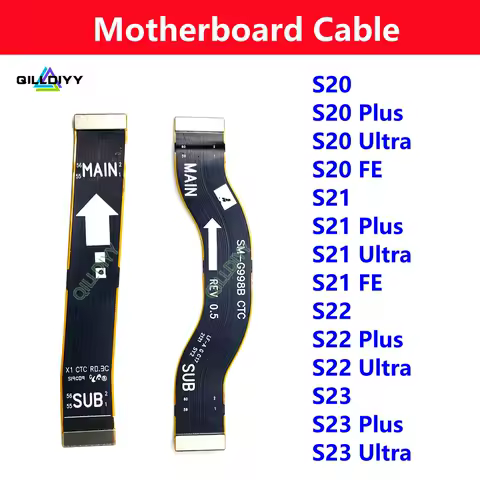 For Samsung Galaxy S20 S21 S22 S23 Ultra Plus FE 4G 5G S20Ultra S21Ultra S22Ultra Main Board Motherboard FPC Connect Flex Cable