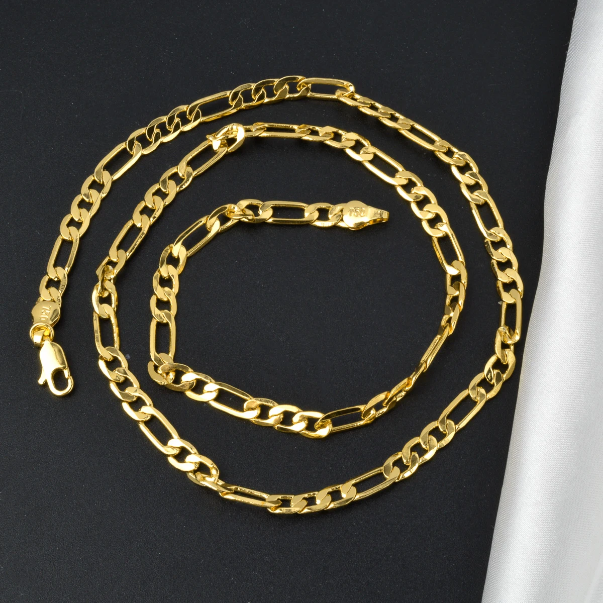 

Ожерелье из кубинской цепи шириной 5 мм, Длинное колье в стиле хип-хоп для женщин и мужчин, Модная бижутерия, аксессуары, колье золотого цвета, хороший подарок для Него