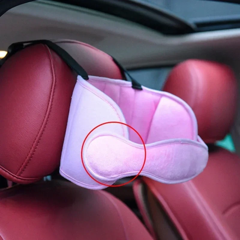 STONEGO Kopfstützgürtel für Babyautositz – verstellbarer Kopfgurt aus Baumwolle zum schlafenden Kind, Sicherheits-Kopfschutz für Kinder