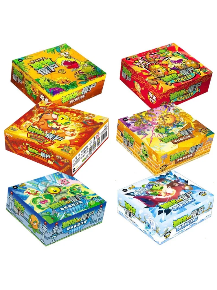 KAYOU Plants Vs. Zombies PvZ Legendäre Neue Ära Sammelkarten Super Weltraum-Abenteuer 10. Serie Anime-Peripherie Geschenkspielzeug