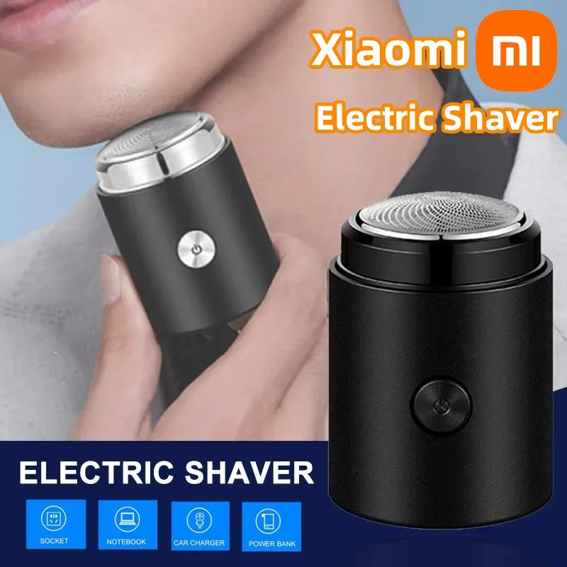 Xiaomi Men's Electric Shaver Usb Rechargeable Portable Waterproof Razor Comfortable Mini Beard Body Hair Trimmer Pocket Razor