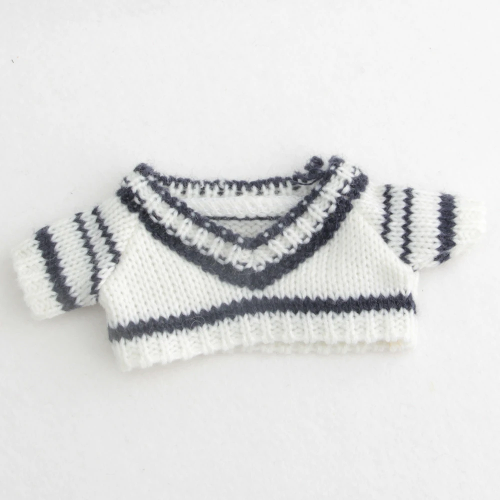 Fashion Doll Clothes for 20cm Idol Dolls Accessories Plush Doll\'s Clothing Sweater Vest Stuffed Toy Dolls Outfit for Korea Dolls