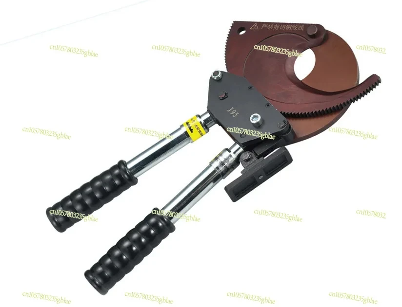 Tool J95 Ratchet Cable Cutter, Manual Retractable Handle Wire Cutter Factory Wholesale Price