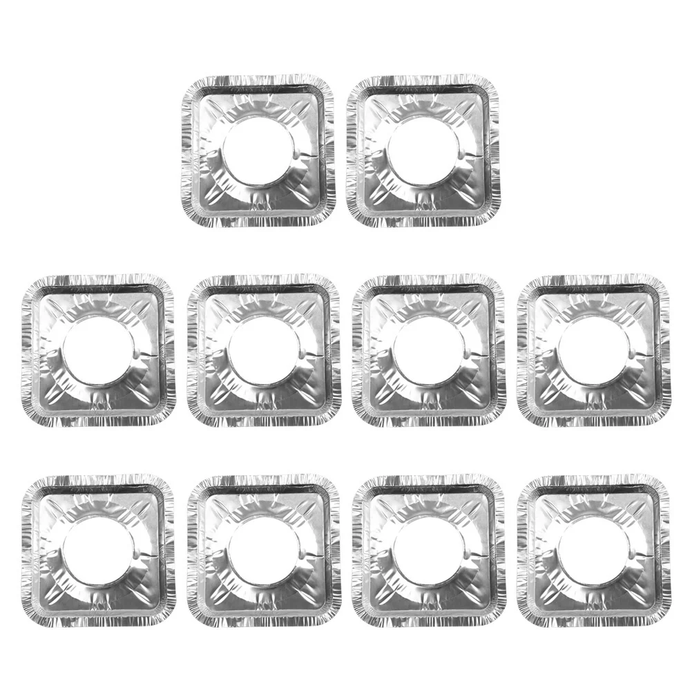 

20 Pcs/2 Stove Top Cover Aluminum Foil Liners Gas Stoves Oven Covers for Burner