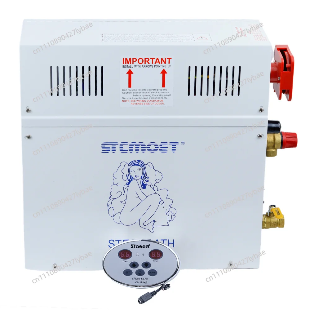3/4.5/6/9KW 220/380V Steam Generator For Sauna Room Bath Shower Power Home Heater SPA Digital Controller view 3