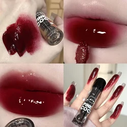 PINK COCO Mirror Water Lip Gloss Lip Glaze Moisturizing Liquid Lipstick Clear Tint Makeup Korean Lip Balm Women Cosmetics