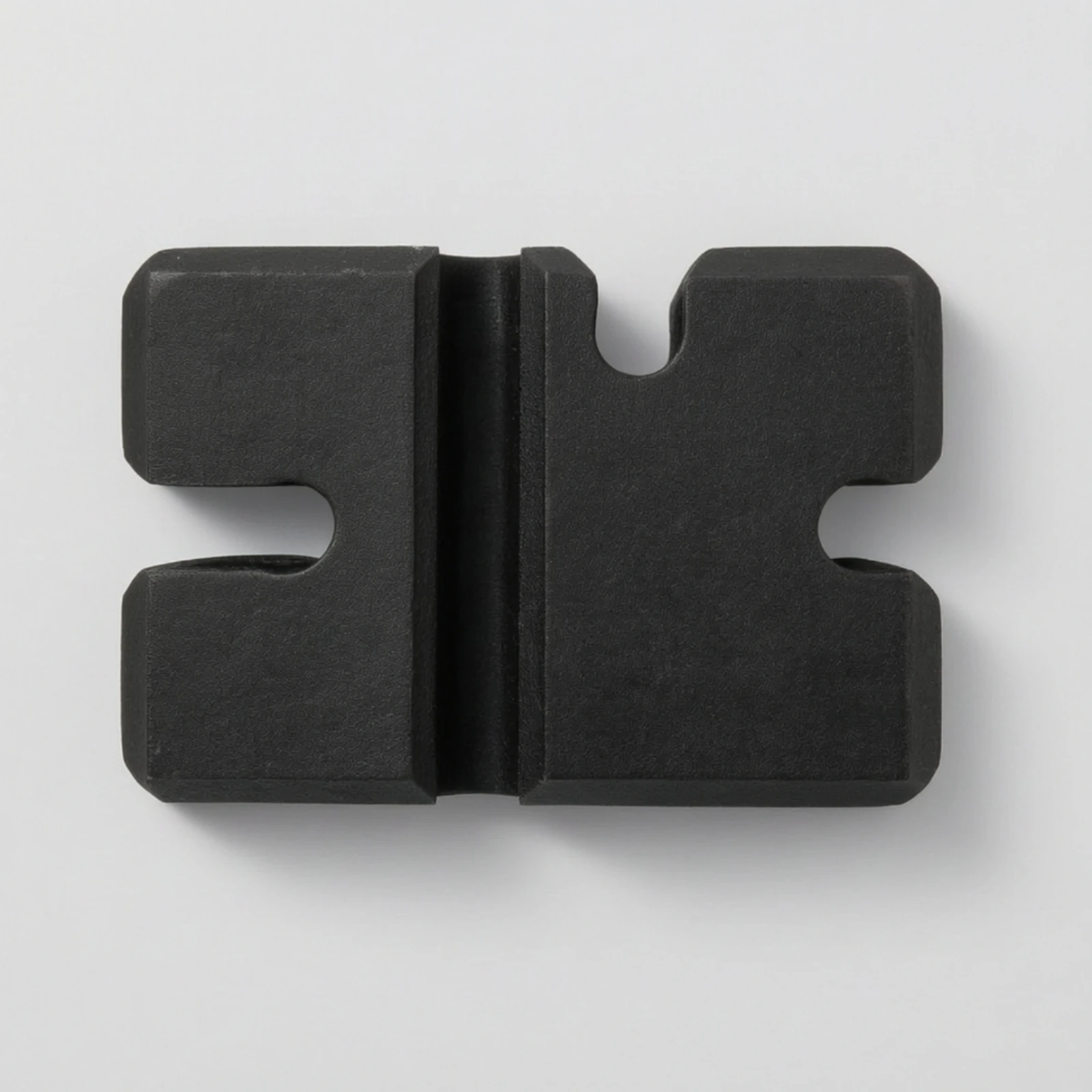 EVA Foam Fitness Support Block Portable Foam Positioning Block with Contoured Cutouts Shoulder-Friendly Compact