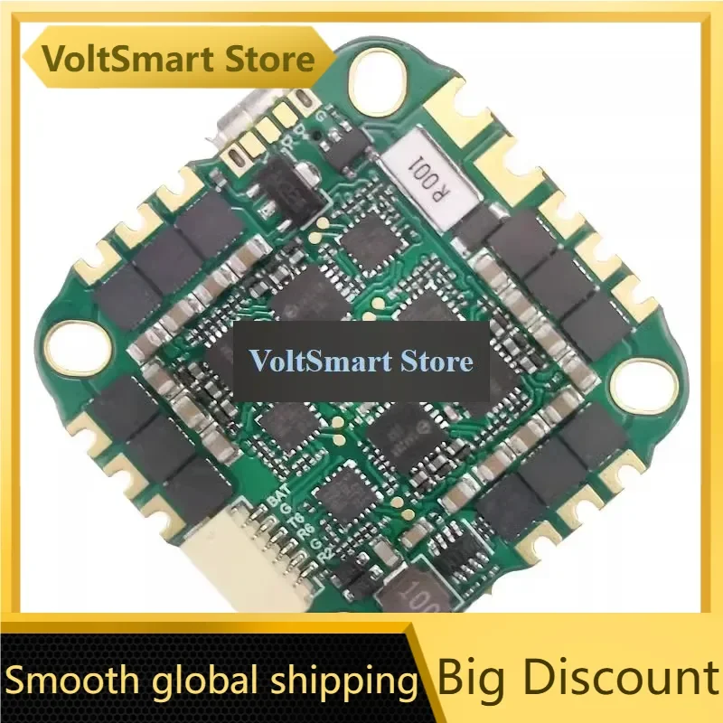 VoltSAocoda-RC F405AIOV1 Flight Controller, Electronic Speed Controller, Current Meter 40A 2-6S FPV Drone